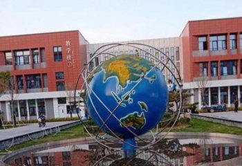 地球雕塑精選，公園小品，不銹鋼地球雕塑精品