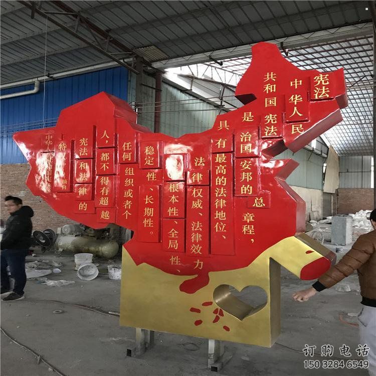 地圖雕塑制作，陸地?cái)[件，不銹鋼地圖雕塑制造廠家