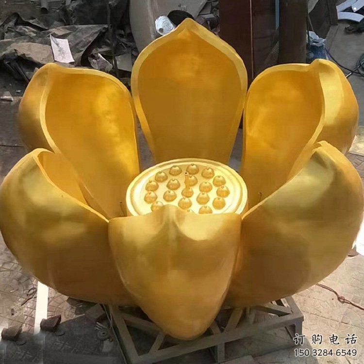 蓮花雕塑預(yù)定，美陳雕塑，景觀銅蓮花雕塑選用