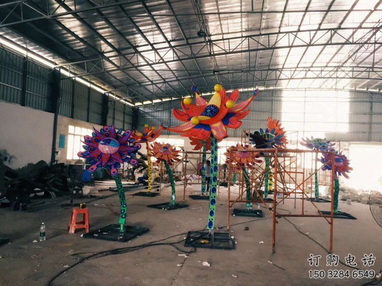 景觀太陽(yáng)花雕塑供需，廣場(chǎng)雕塑，園林太陽(yáng)花雕塑定制