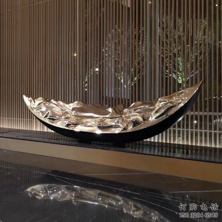 花瓣雕塑服務(wù)商，美陳雕塑，不銹鋼花瓣雕塑廠家精選