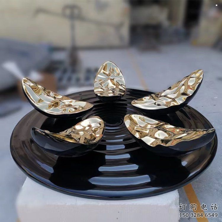 花瓣雕塑制作廠家，城市雕塑，不銹鋼花瓣雕塑生產(chǎn)