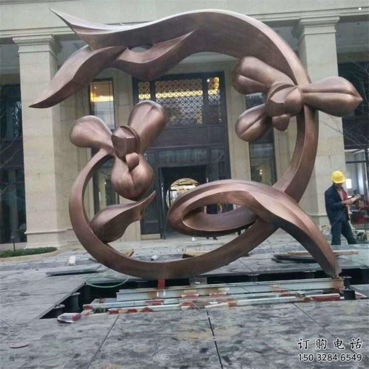 花朵雕塑精選，公園小品，郁金香花朵雕塑廠家精品