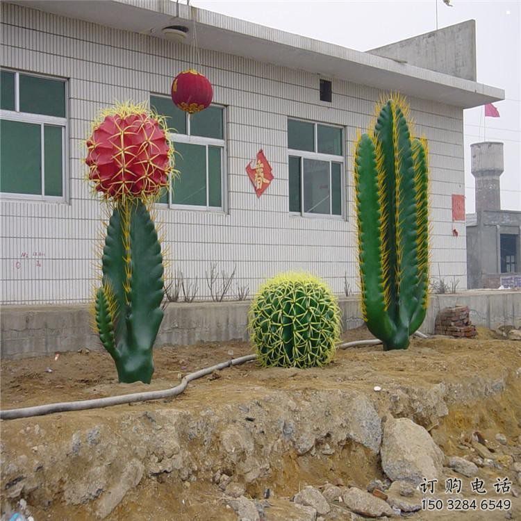 仙人棒雕塑精選，公園雕塑，仿真仙人棒雕塑廠家