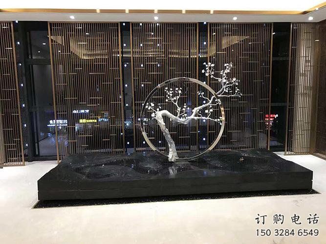 園林梅花雕塑預(yù)定，城區(qū)小品，民俗梅花雕塑制造商