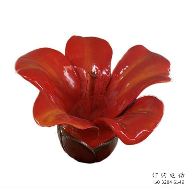 木棉花雕塑通用，街道標識，烤漆木棉花雕塑承接