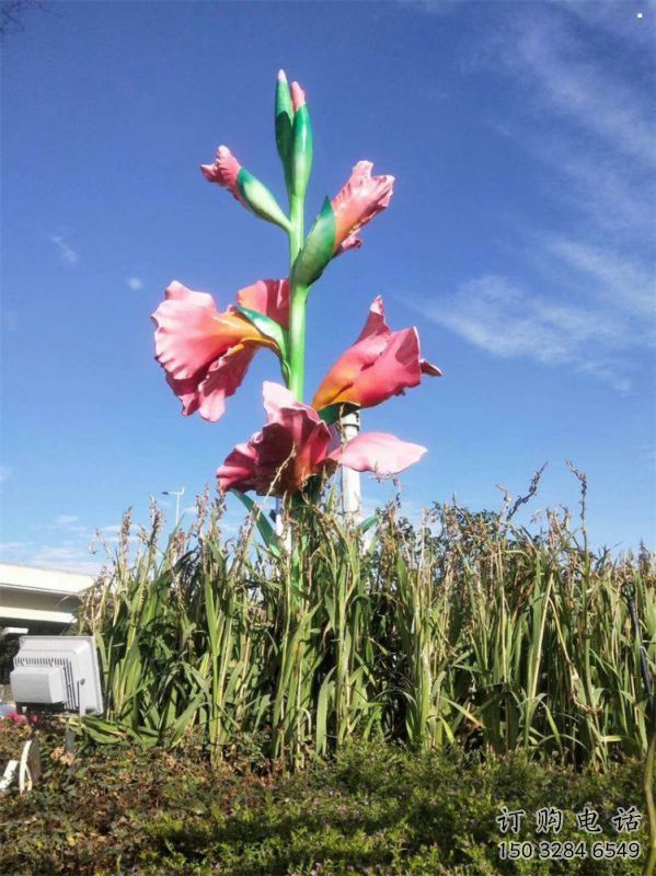 木棉花雕塑提供，美陳雕塑，木棉花雕塑制作承接