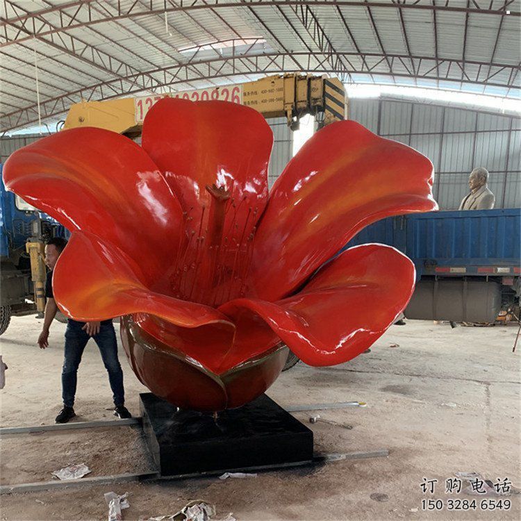 木棉花雕塑展品，景觀概念，景觀木棉花雕塑優(yōu)選