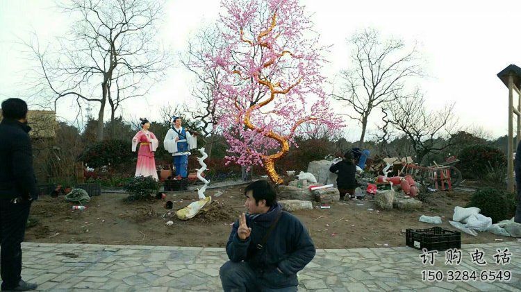 櫻花雕塑精選，戶外雕塑，不銹鋼櫻花雕塑廠家優(yōu)價(jià)