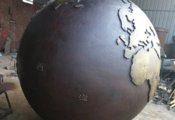 地圖雕塑訂做，街景小品，戶外地圖雕塑制作廠家