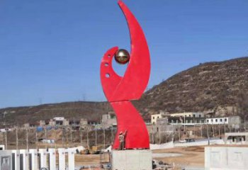 鳳凰雕塑通用，街頭雕塑，幾何抽象鳳凰雕塑標(biāo)準(zhǔn)廠家