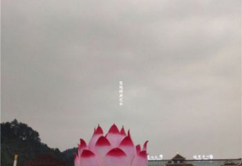 蓮花雕塑承接，街道標(biāo)識，彩繪蓮花噴泉雕塑供應(yīng)廠家
