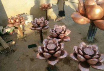 水蓮花銅雕塑訂做，歐式風(fēng)格，水蓮花銅雕塑廠家選定