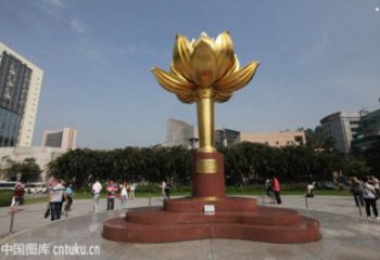 蓮花雕塑精選，街景小品，景觀銅蓮花雕塑指用廠家
