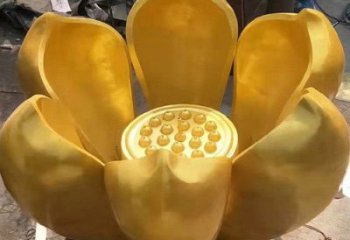 蓮花雕塑預定，美陳雕塑，景觀銅蓮花雕塑選用