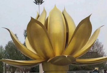 蓮花雕塑制作廠家，歐式風(fēng)格，地產(chǎn)銅蓮花雕塑優(yōu)選