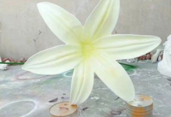 蘭花雕塑承接，鍛造工藝，蘭花花朵雕塑訂做廠家