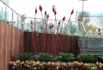 花朵雕塑制作通用，廣場雕塑，郁金香花朵雕塑廠家