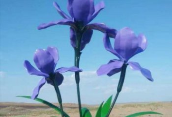 蘭花雕塑通用，戶外雕塑，不銹鋼蘭花雕塑廠家
