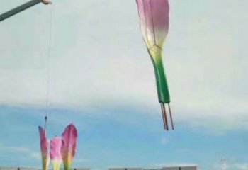 景觀(guān)蘭花雕塑