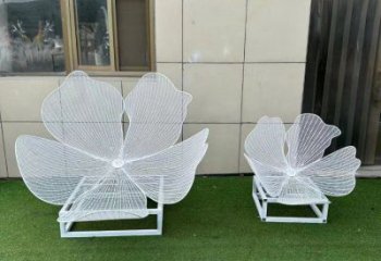 梨花雕塑工程制作，戶外雕塑，鏤空百合花雕塑優(yōu)選