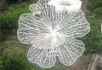 梨花雕塑定價(jià)，拉絲工藝，不銹鋼梨花雕塑制作廠家
