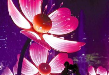 桃花雕塑供求，景區(qū)案例，仿真桃花雕塑廠家