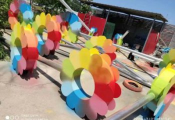 杏花雕塑精選，景區(qū)雕塑，不銹鋼杏花雕塑提供