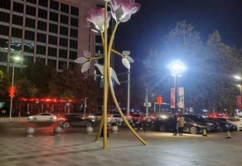 地產(chǎn)紫丁香雕塑定做，城區(qū)小品，景觀紫丁香雕塑定價(jià)