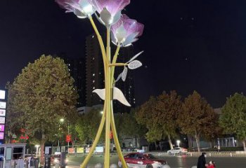 紫丁香雕塑工廠選用，街道標(biāo)識(shí)，紫丁香雕塑批發(fā)
