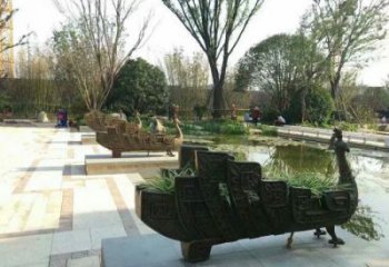 公園孔雀雕塑定價(jià)，景觀概念，仿古孔雀雕塑廠家選用?