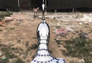 孔雀雕塑供求，美陳雕塑，標(biāo)志不銹鋼孔雀雕塑制造