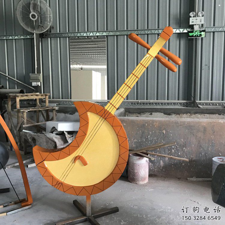 二胡雕塑通用，陸地擺件，不銹鋼二胡雕塑制作優(yōu)選