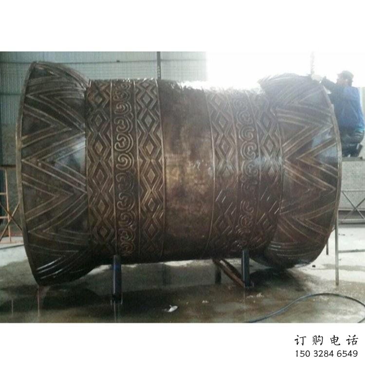 銅鼓雕塑批發(fā)，廣場系列，商場銅鼓雕塑供需