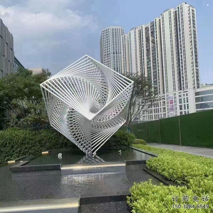 魔方雕塑制作供需，景區(qū)案例，字體魔方雕塑供給
