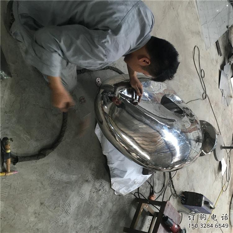 鏡面球雕塑承接，美陳雕塑，不銹鋼球雕塑供給