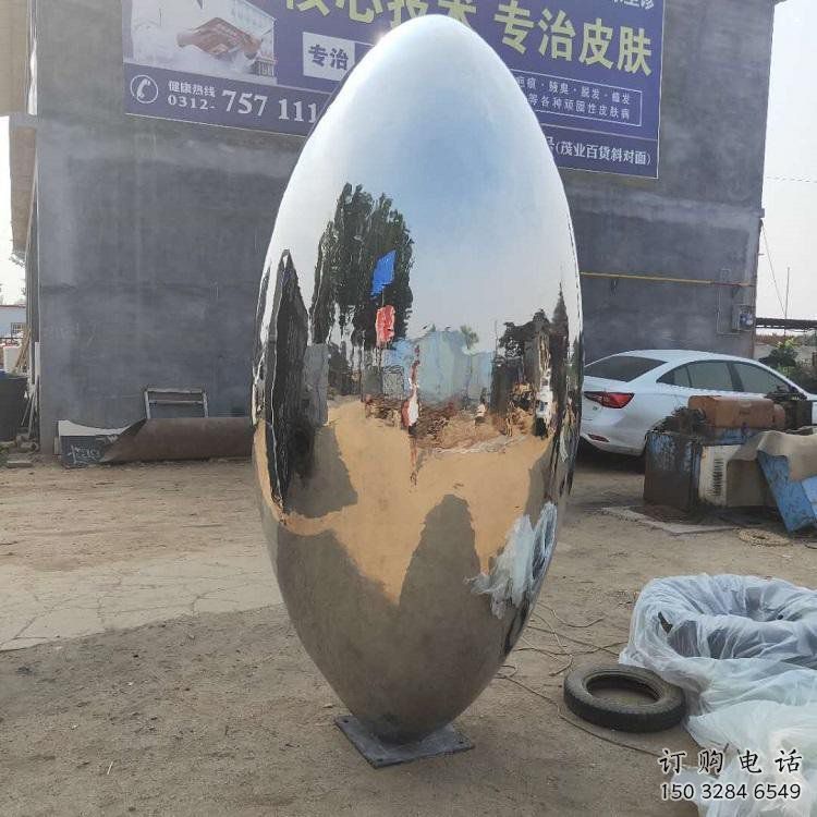 鏡面球雕塑精品，圓雕體系，不銹鋼球雕塑選定