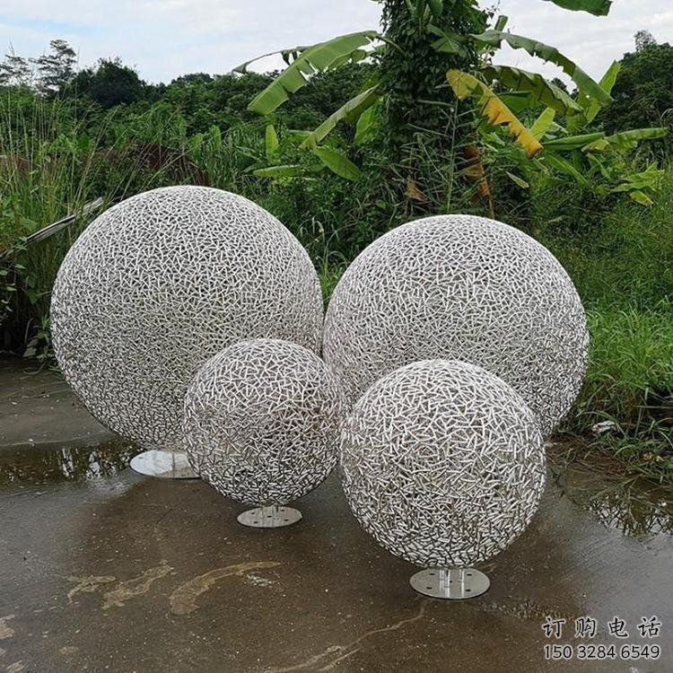 空心球雕塑精選，歐式風格，鏤空空心球雕塑選定廠家