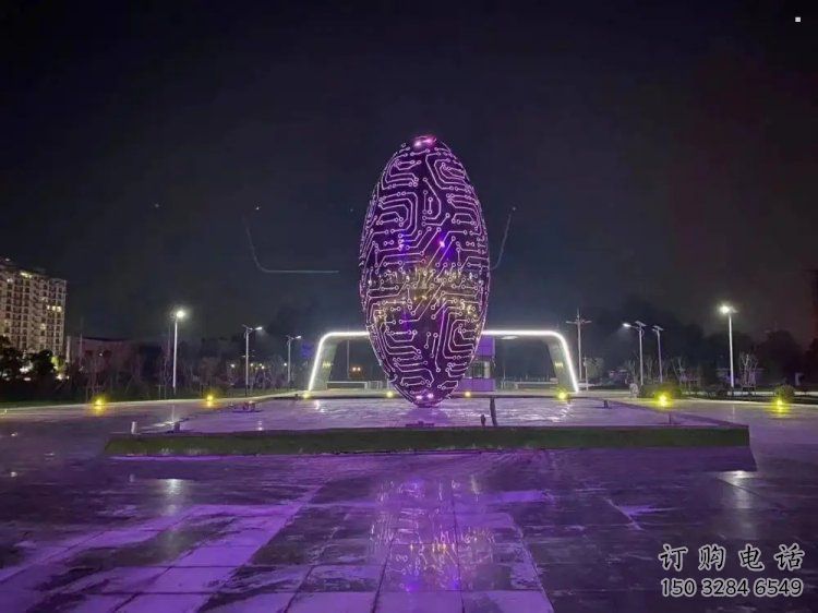 燈光球雕塑生產(chǎn)，戶外擺放，不銹鋼燈光球雕塑精選