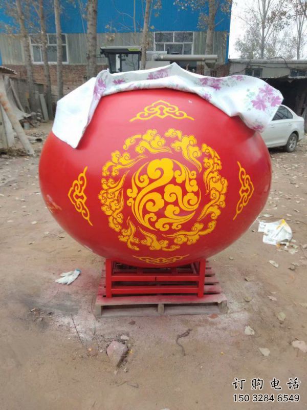 花紋球雕塑生產(chǎn)商，鍛造工藝，不銹鋼花紋球雕塑生產(chǎn)