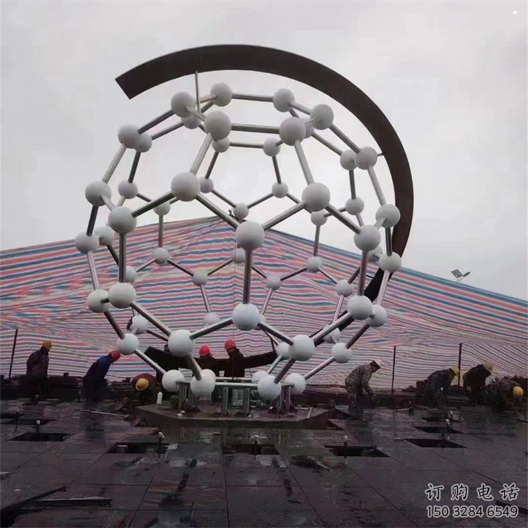 星球雕塑指用，多彩藝術(shù)，不銹鋼星球雕塑廠家