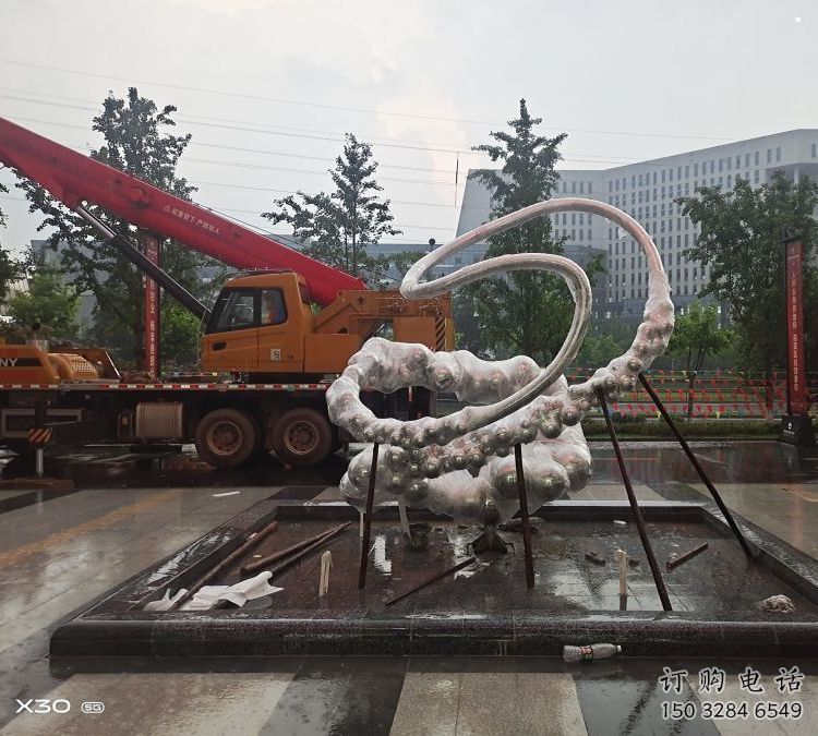 原子球雕塑工廠，廣場(chǎng)雕塑，不銹鋼原子球雕塑點(diǎn)擊
