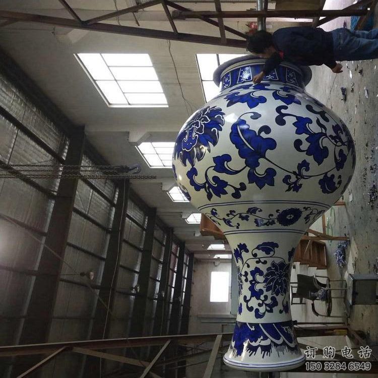 花瓶雕塑供應，城區(qū)小品，玻璃鋼花瓶雕塑制造商