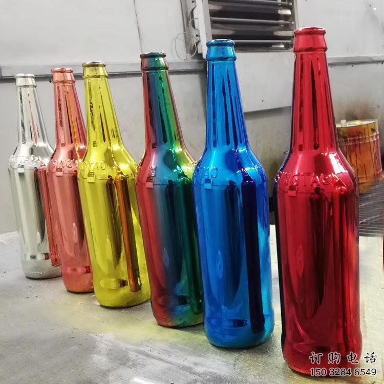 啤酒瓶雕塑供給，景區(qū)雕塑，玻璃鋼啤酒瓶雕塑優(yōu)選