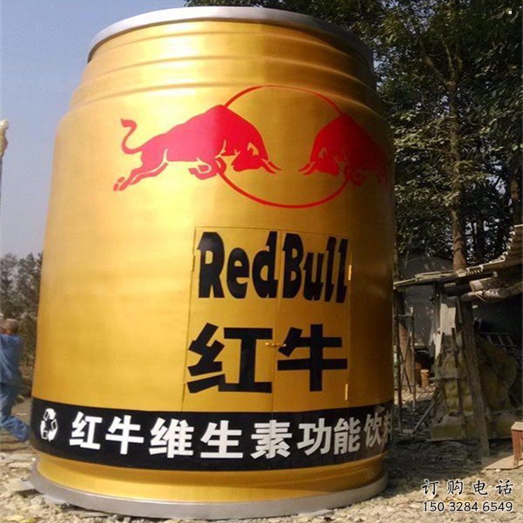 飲料瓶雕塑精選，露天雕塑，玻璃鋼飲料瓶雕塑展品