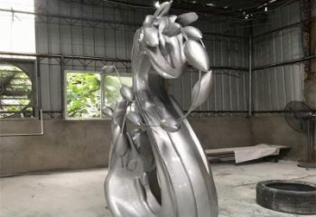 房地產(chǎn)海浪雕塑，仿古景觀雕塑，噴砂制造