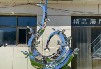 美陳水花雕塑