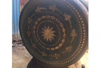 銅鼓雕塑專供，美陳雕塑，廣場(chǎng)銅鼓雕塑預(yù)定