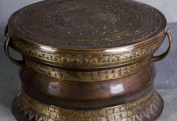 中式銅鼓雕塑定價(jià)，街頭雕塑，銅鼓雕塑制作精選