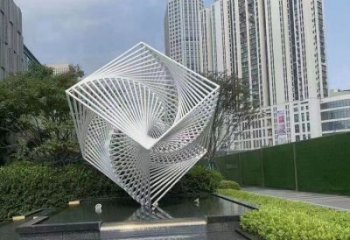 魔方雕塑制作供需，景區(qū)案例，字體魔方雕塑供給